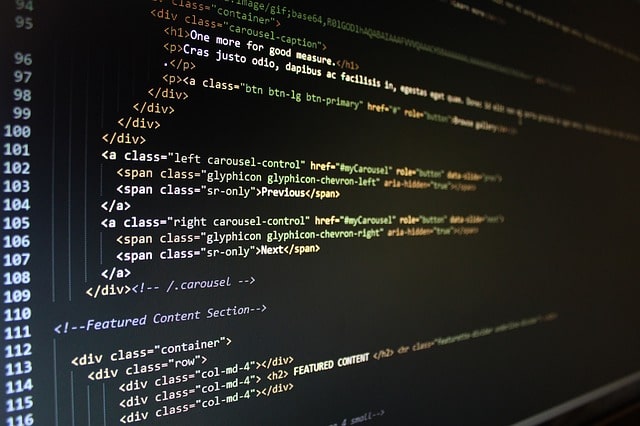 website-code-html-coding