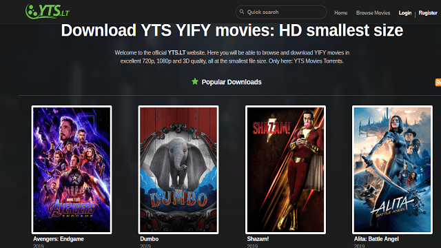 YTS YIFY Movies