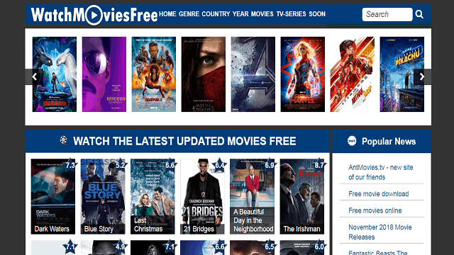 Where i can watch free movies online without registering.